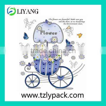 laser foil pvc film heat transfer foil pet basin