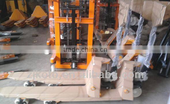 hand pallet carrying truck