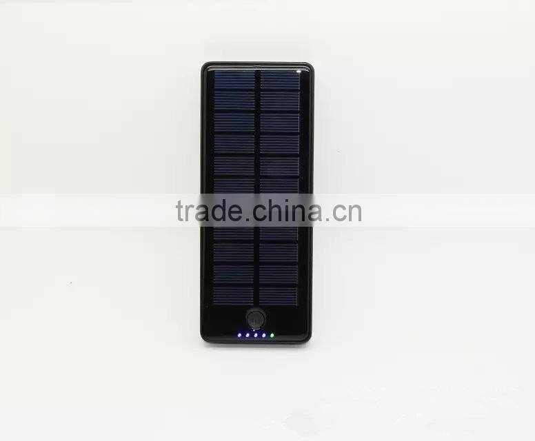 Dual USB Ports 15000mah Solar Panel Charger Power Pack Power Bank For iPhone Samsung Cell Phone Tablet MP4 Camera