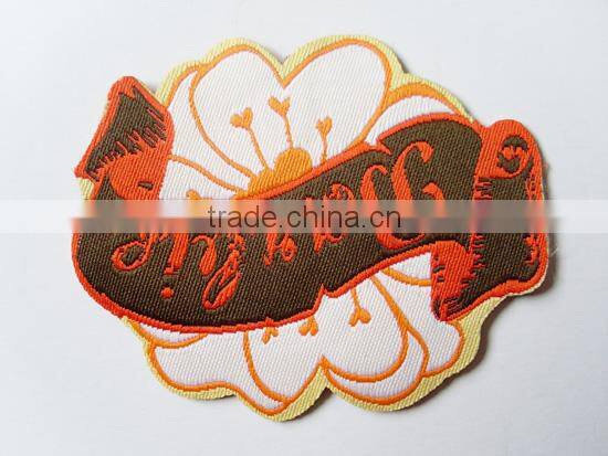 Customize colorful 3d embroidery patch flower patch