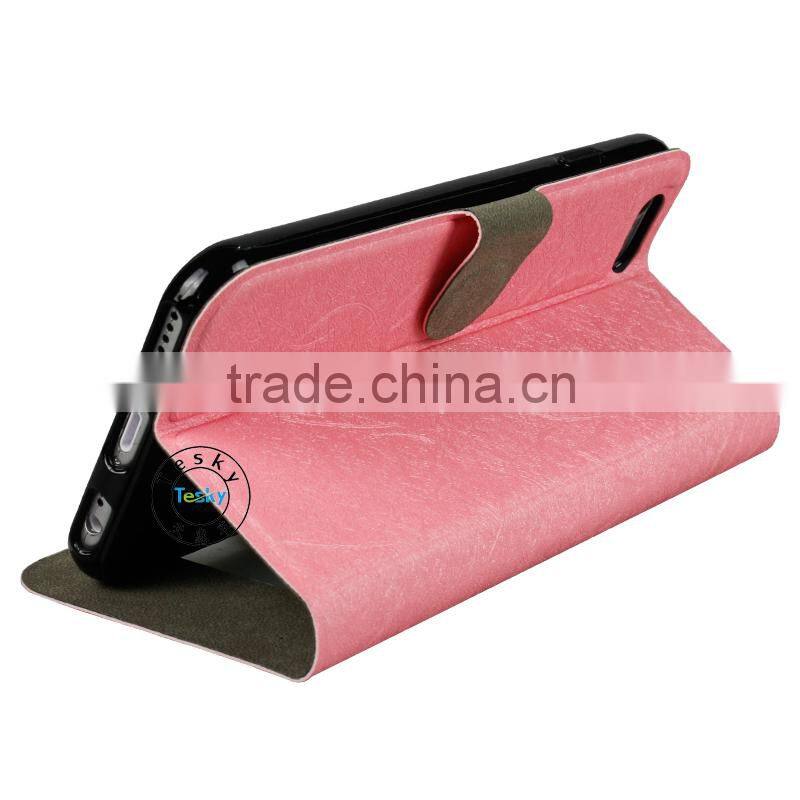 For Apple For iphone 6 Leather Case, Magentic Book Style PU Leather Case For iphone 6