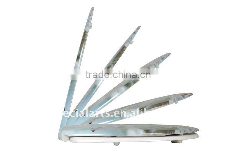 Custom toilet seat cover