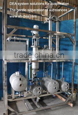Lab thin film evaporator for the algae biodiesel BML-10