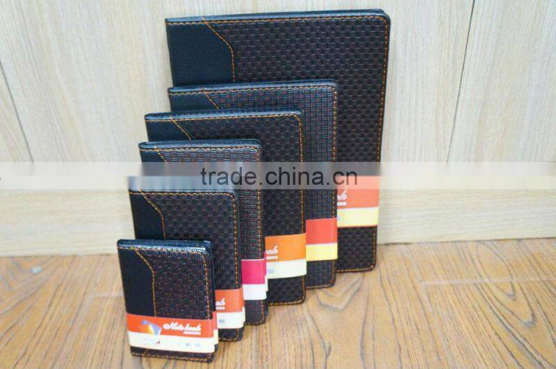 Customize A4 B5 A5 A6 PU Leather Notebook With Elastic Band
