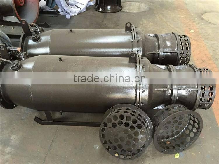 Axial flow submersible pumps for water pumping machine