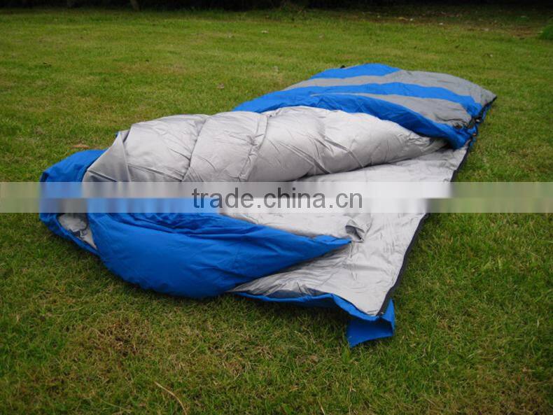 outdoor super light envelope down sleeping bag