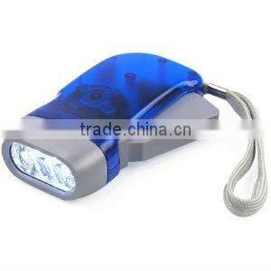 No Battery Hand Pressing Flashlight