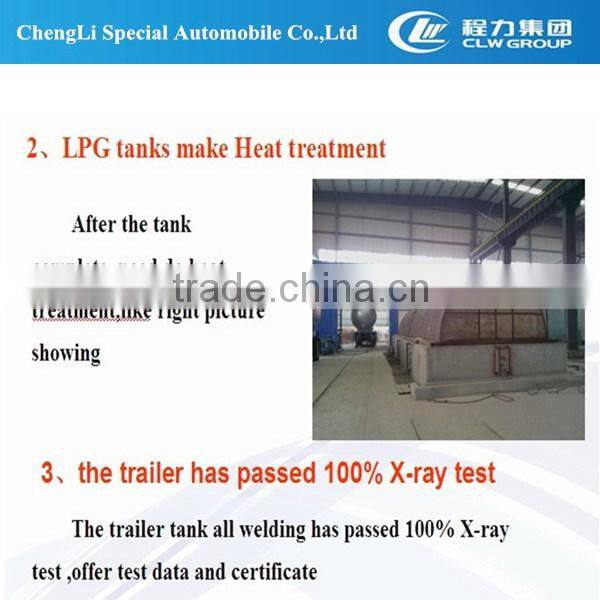 Good quality newest 3 axles lpg tanker transportation truck