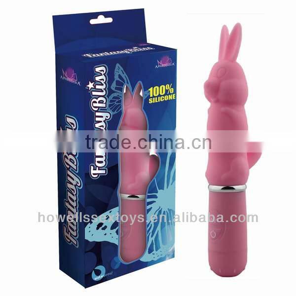 2015 Hot Selling 10 Function Rabbit Vibrator Sex Toys