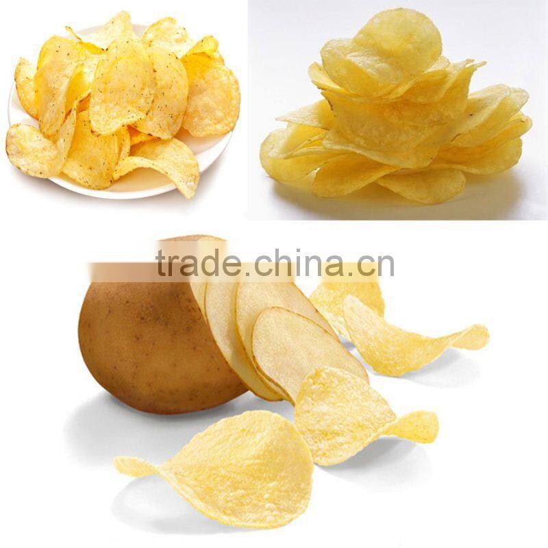 automatic fresh potato chips machine