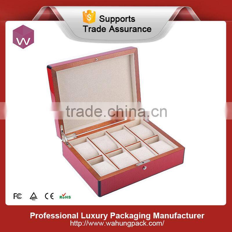 China cheap and luxury wood sale watch box
