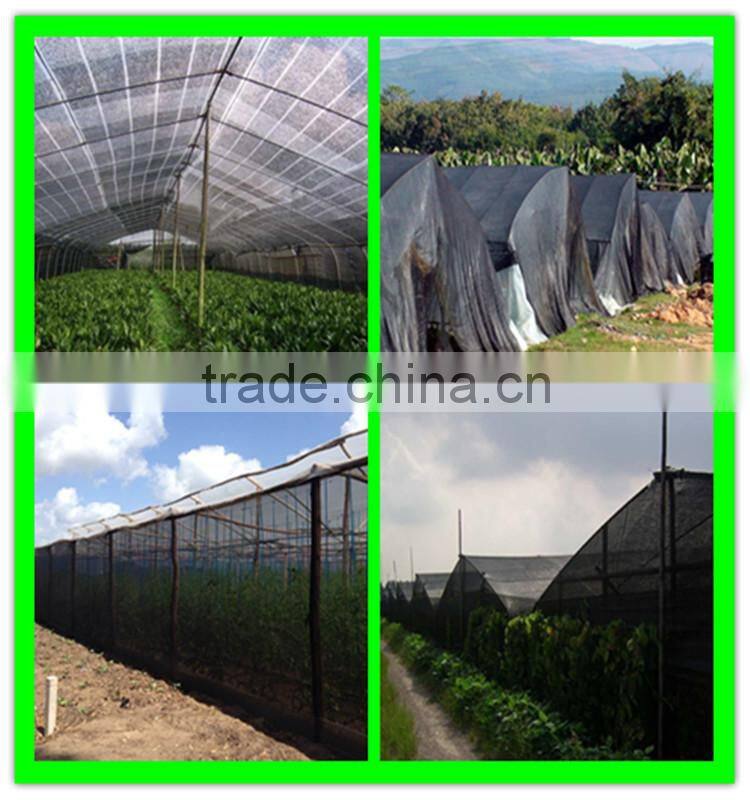 high quality greenhouse used polypropylene knitted shade cloth mesh
