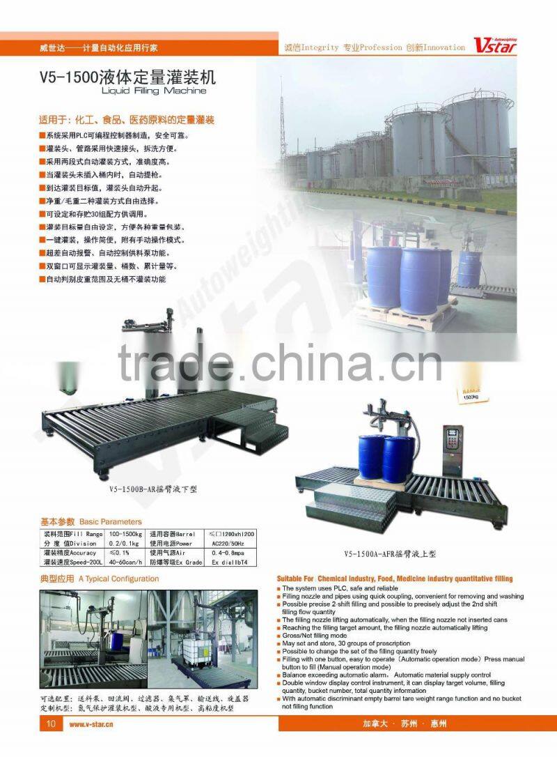 Petrochemical Co-ordinate pallet Filling Machine