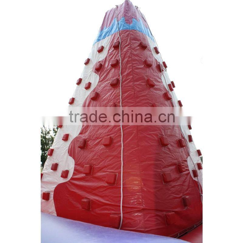 2015 high quality inflatable climbing wall, climbing wall for sale , giant hot-selling inflatable wall