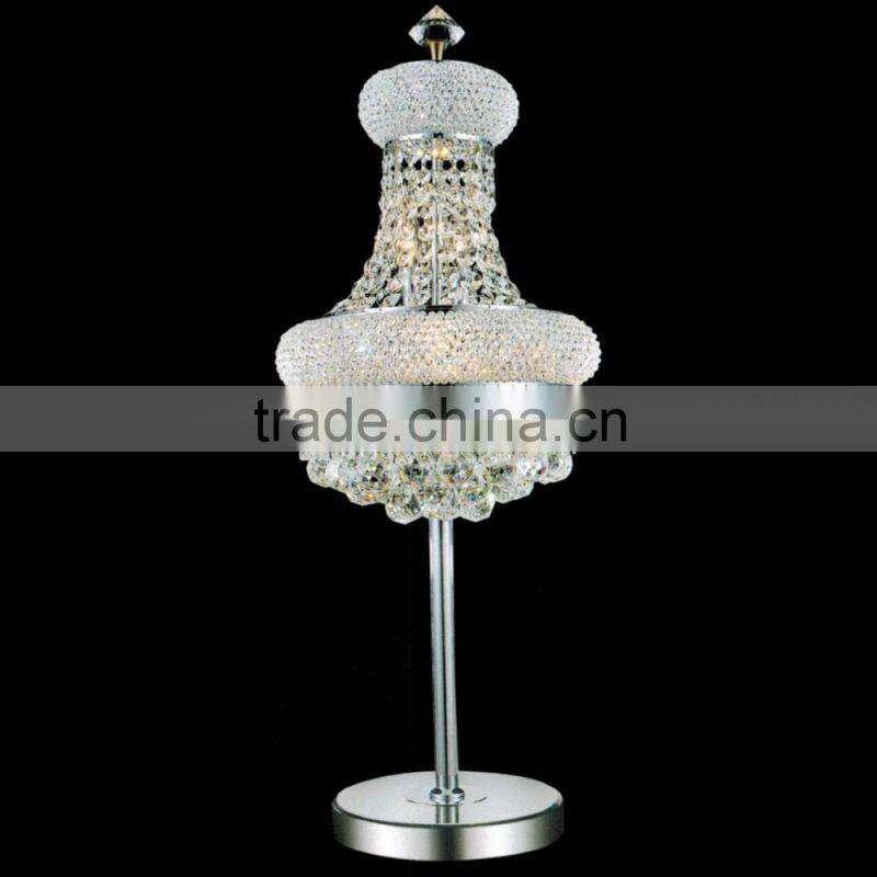 modern decorative table lamp clear crystal table top chandelier for centerpieces weddings reading lamp for home