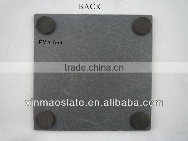 big black slate sushi plate from chinese slate supplier