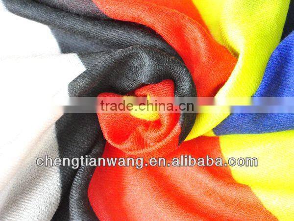 cashmere wool scarf 2014 latest Lady's digital print cashmere wool scarf