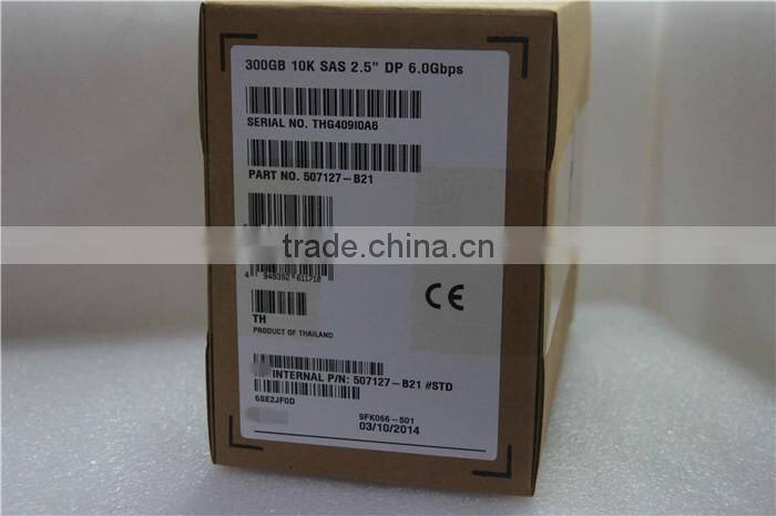 Hot Sale 507127-B21 300GB 10K 2.5 Sas HDD For HP YN