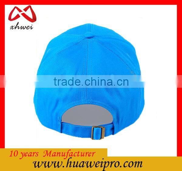 Variously Colors New Design No Logo Cotton 6 Panel Blank Golf Cap Custom