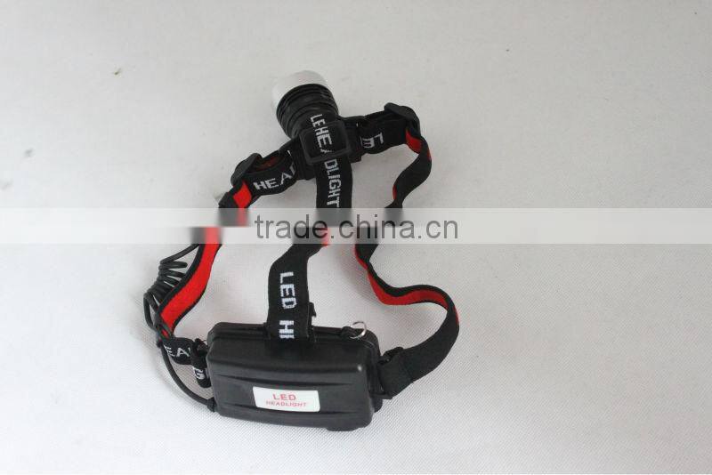 high power aluminum camping led headlamp LED headlight