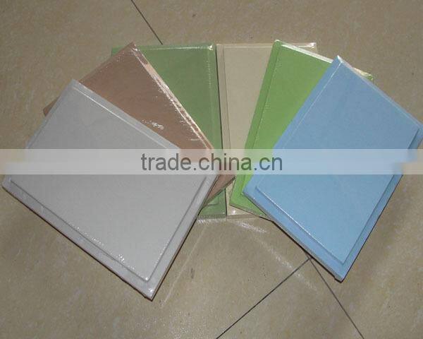 new product fiber glass wool ceiling soundproof materials for roof 595*595