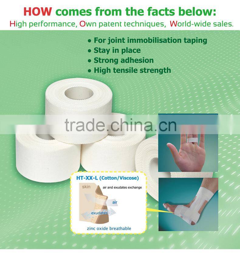 Athletic Bikes Ankor Colored Sports Trainer's Health Care Rayon Hypoallergenic Tape