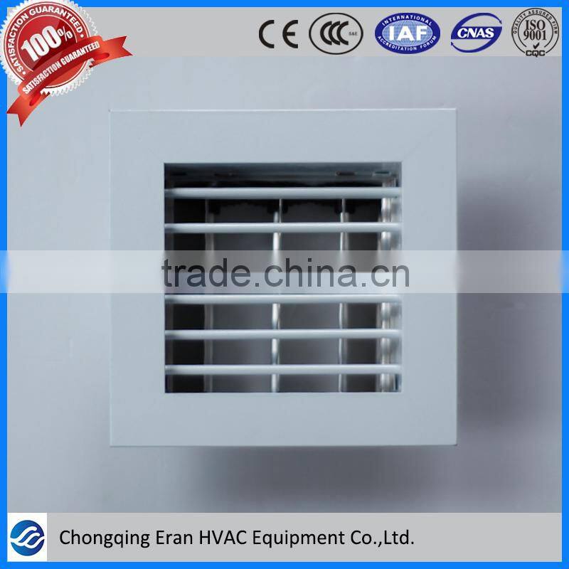 HVAC System Aluminum Square Air Diffuser with Damper