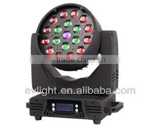 2014 NEW moving head light 19pcs RGBW 4in1 led with Zoom effect