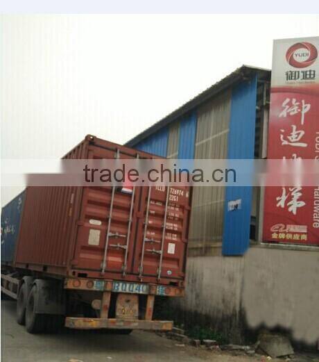 house steel U shape glass staircase