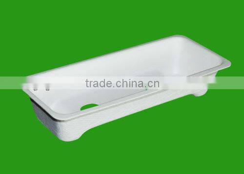 Dongguan Manufacturer Biodegradable Industry Fitting Paper Tray for Pack