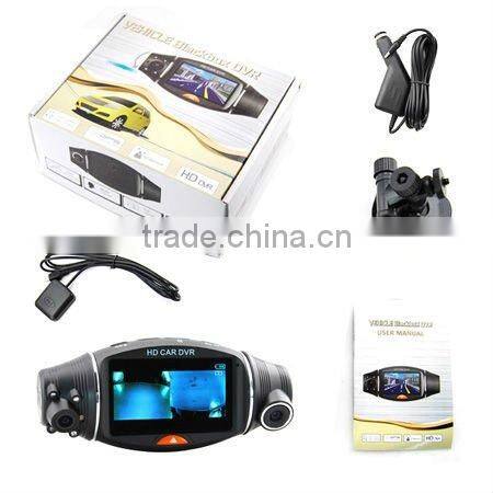 2.7 inch vehicle camera dvr + gps data logger