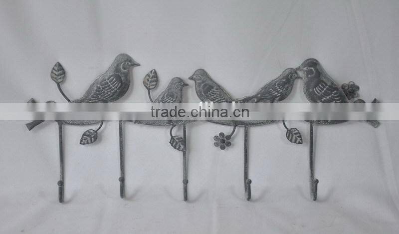 13A061NAA Multi metal hook for hanging clothes and decorating wall.