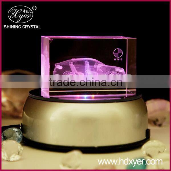 led light base for crystal gifts