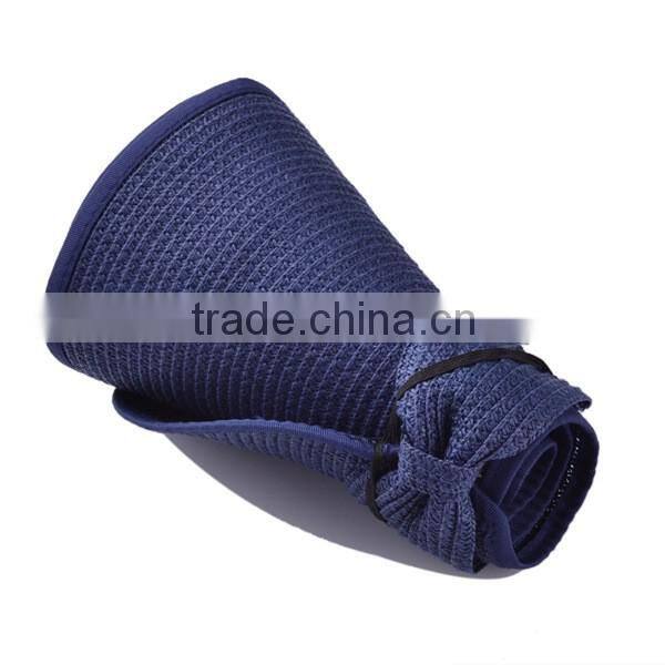 Fashion women straw hat for sale foldable sunscreen beach cap