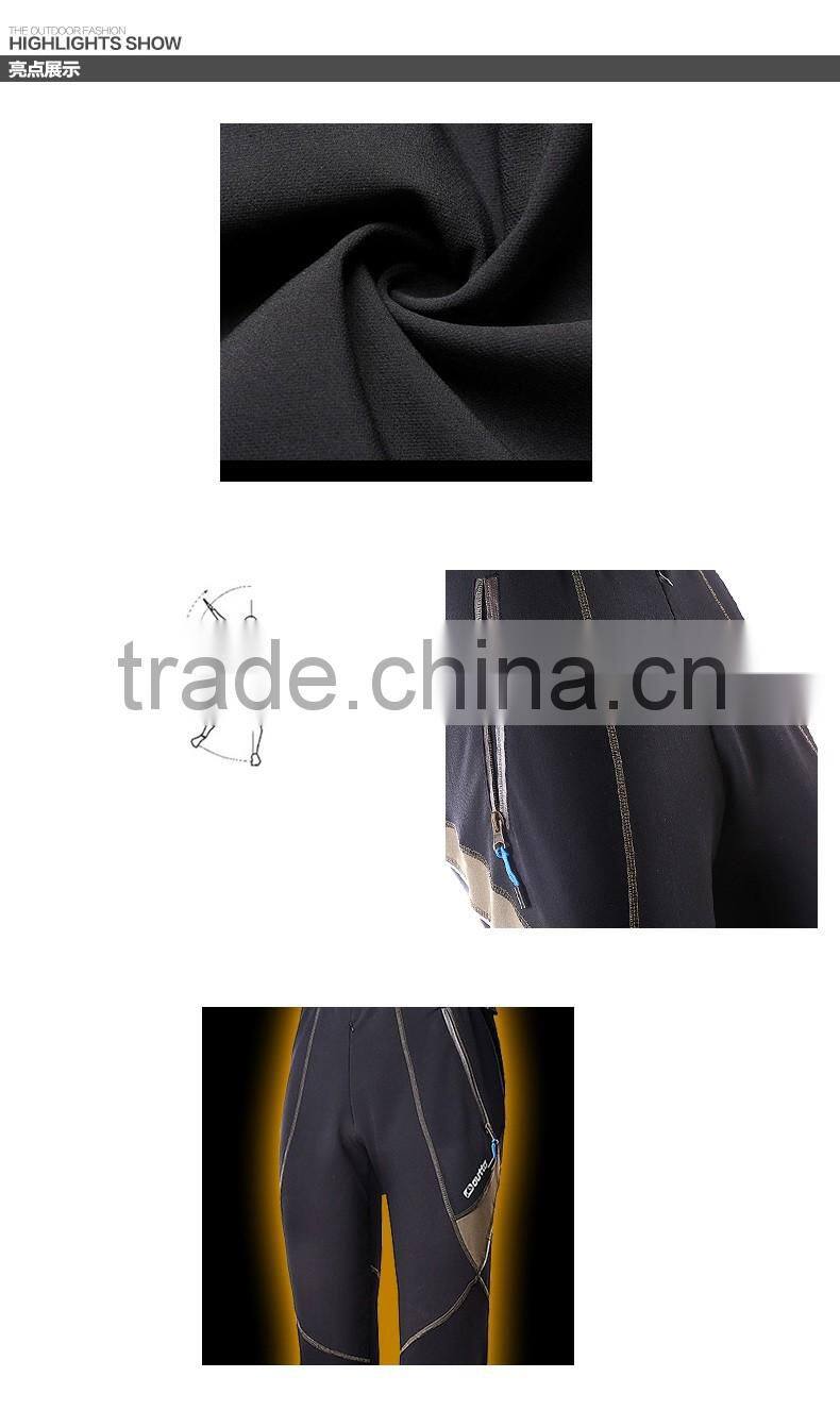 oem outdoor mens softshell waterproof pants