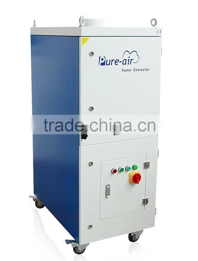 Pure-Air 4500m3/h Fiber Laser Metal Cutting Fume Extractor With CE Certification
