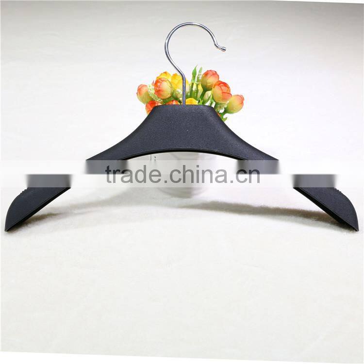 Colorful plastic baby clothes hanger for kids clothes
