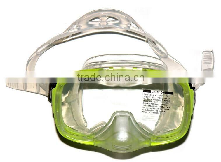 Diving mask with purge valve scuba diving equipments underwater sports