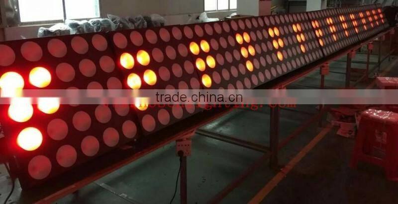 25 pcs 10W Stage Beam Light LED Matrix Blinder Wall Panel 5x5 panel matrix blinder light