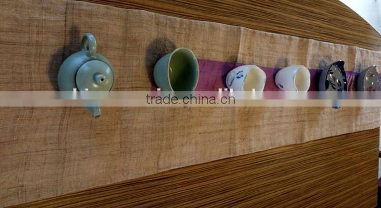 Burlap Table Runner Made Of Grass Cloth