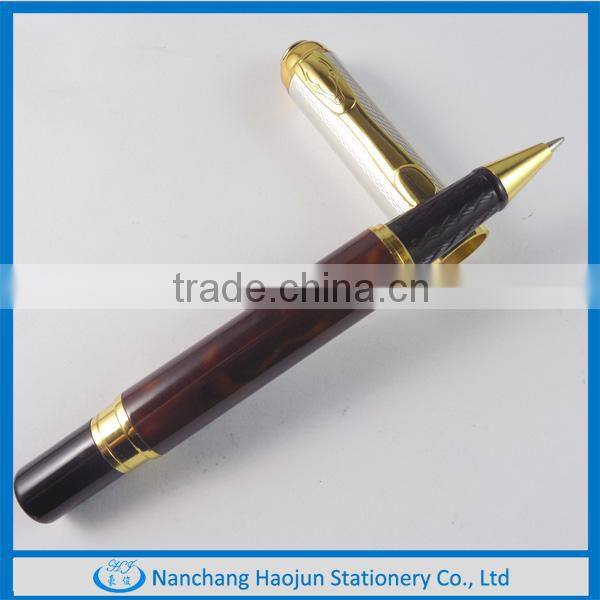 Premium Business Corporate metal roller pen with cap