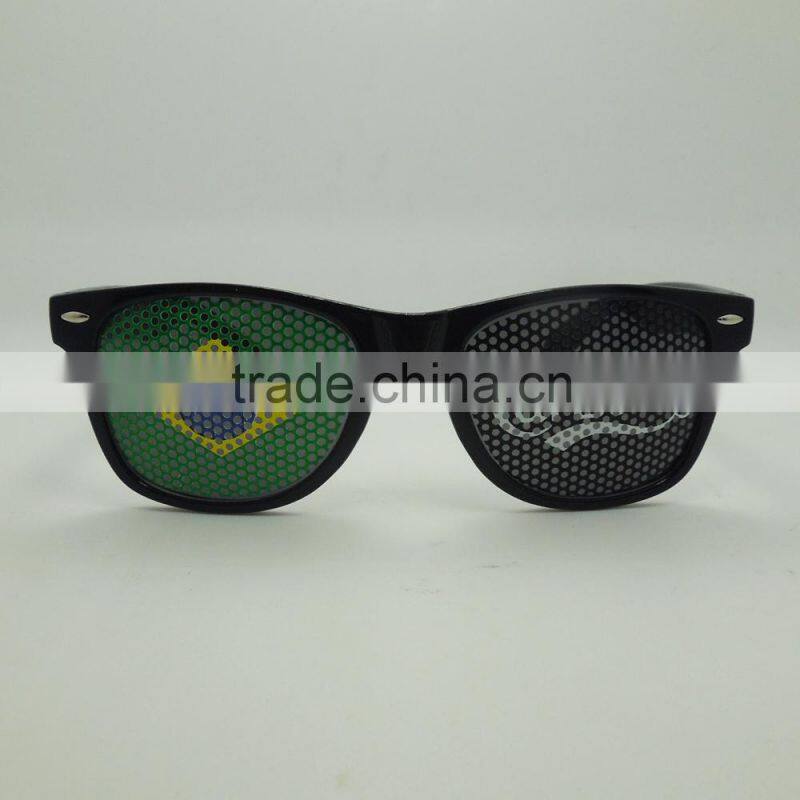 Pinhole Sticker Sunglasses Party Sunglasses