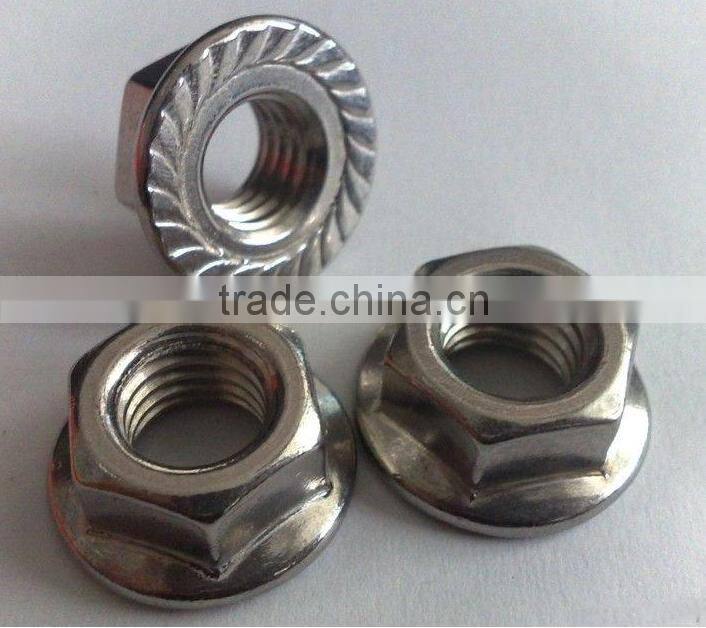 fasteners hex flange Nuts and bolt DIN EN ISO 4034/DIN 6923