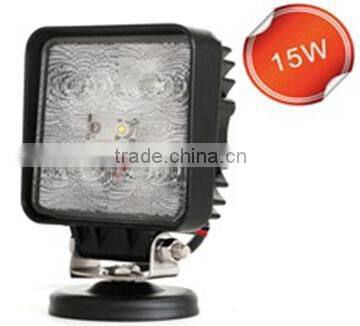 15W led construction working light, truck energy saving LED work light bulb