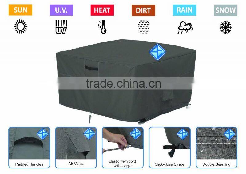 2016 popular products fire pit table cover