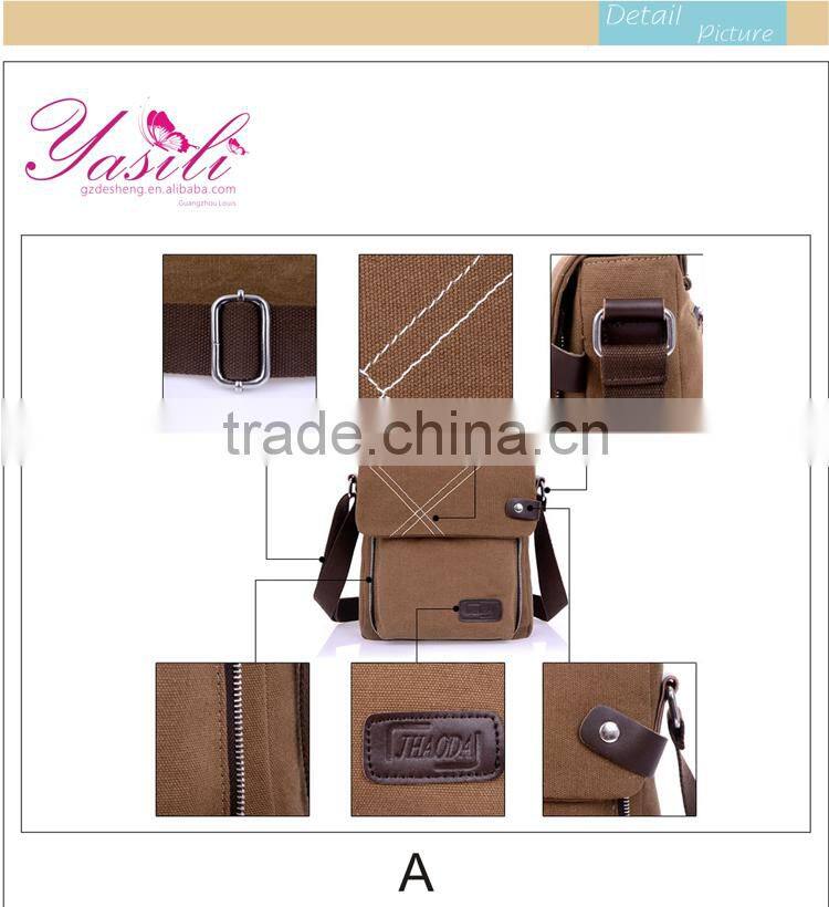 large canvas messenger bag, canvas shoulder bag popular design color