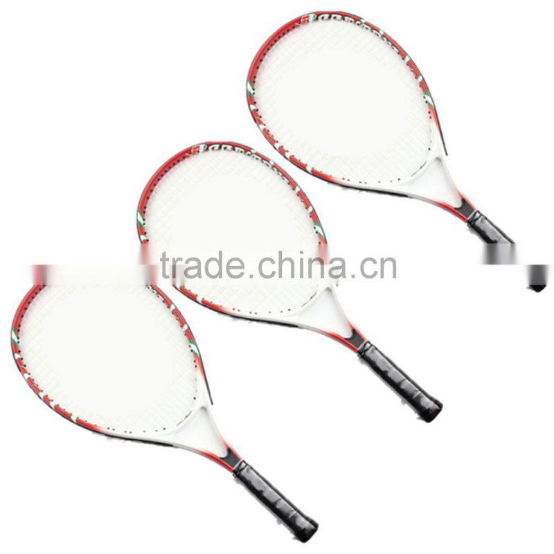 Tennis racquet with strong custom tennis racket grips