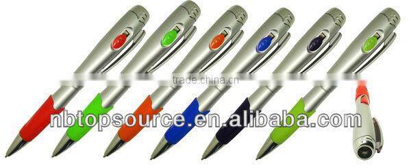 Promotional Ball Pen wtih Light/Projector on Top