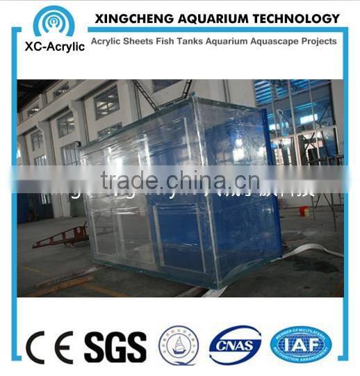 square lucite acrylic tank