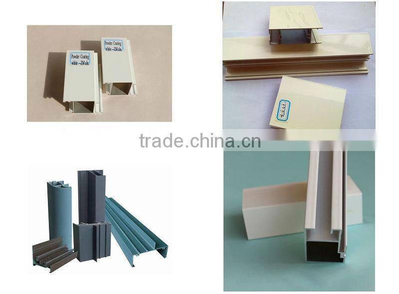 Anodized aluminum window and door